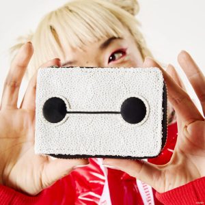 D23 Limited Edition Big Hero 6 10th Anniversary Baymax Accordion Zip Around Wallet