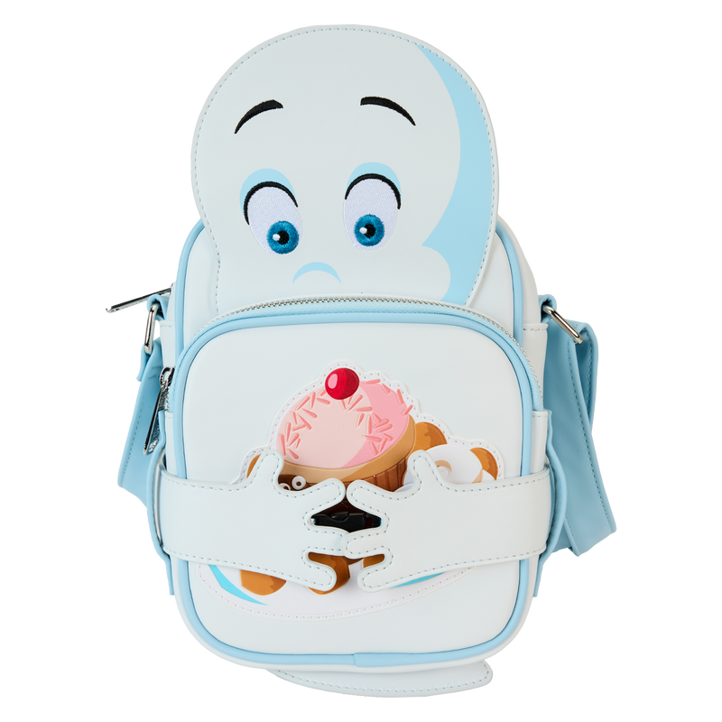 Casper the Friendly Ghost Glow Crossbuddies® Cosplay Crossbody Bag with Coin Bag