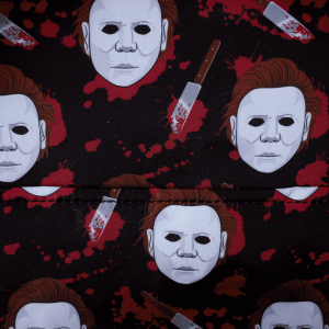 Halloween Michael Myers Cosplay Glow Full-Size Backpack