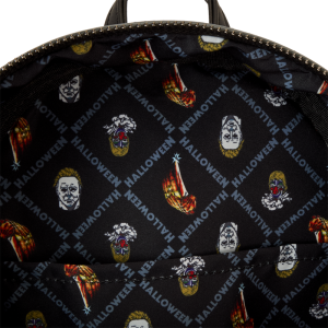 Halloween Michael Myers Jack-O’-Lantern Glow Mini Backpack
