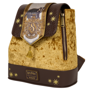 Exclusive Harry Potter Hufflepuff Banner Velvet Mini Backpack