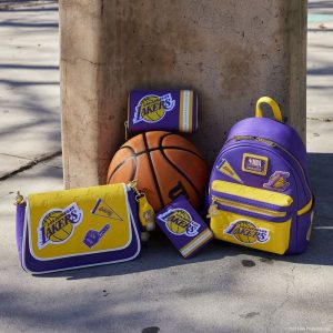 NBA Los Angeles Lakers Patch Icons Zip Around Wallet