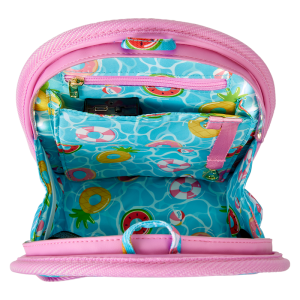 Loungefly Pool Day Light-Up Mini Backpack Bag Organizer Insert