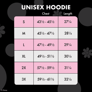 Minnie Mouse Floral Rock The Dots Unisex Hoodie
