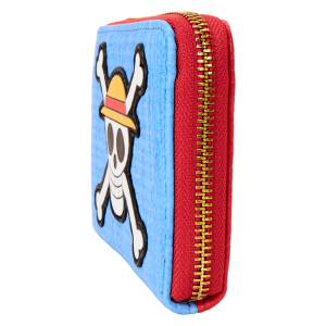 NYCC Limited Edition One Piece Luffy Jolly Roger Zip Around Wallet
