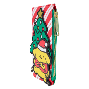 Sanrio Exclusive Pompompurin Santa Hat Large Card Holder