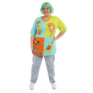 Scooby-Doo Snacks Color Block Unisex Tee