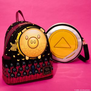 Squid Game Dalgona Candy Tin Crossbody Bag With Coin Bag