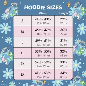 Stitch Springtime Daisy Cosplay Unisex Hoodie