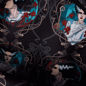 Universal Monsters The Bride Of Frankenstein Stained Glass Crossbody Bag