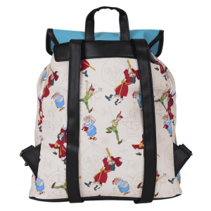 Peter Pan Exclusive Captain Hook Pirate Ship Drawstring Nylon Full-Size Backpack