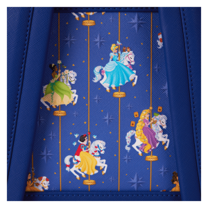 Disney Princess Carousel All-Over Print Drawstring Mini Backpack