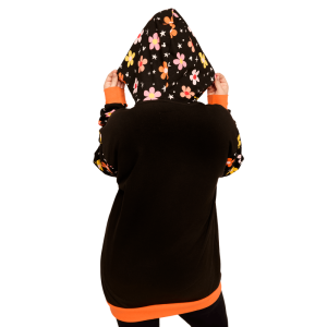 Mickey & Minnie Floral Ghost Glow Unisex Hoodie