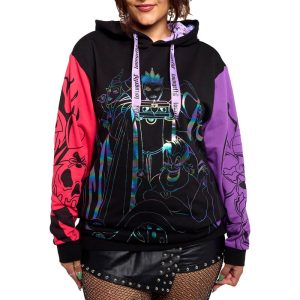 Disney Villains Color Block Unisex Hoodie
