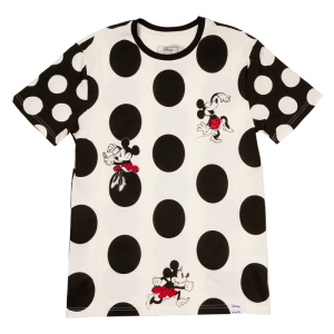 Minnie Mouse Rocks the Dots Classic All-Over Print Unisex Tee 