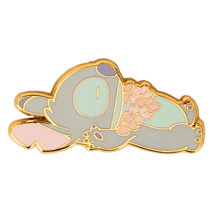 Stitch & Angel Cherry Blossom Mystery Box Pin