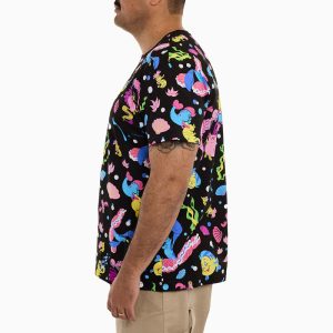 The Little Mermaid 35th Anniversary Life is the Bubbles All-Over Print Unisex Tee