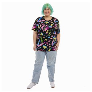 The Little Mermaid 35th Anniversary Life is the Bubbles All-Over Print Unisex Tee