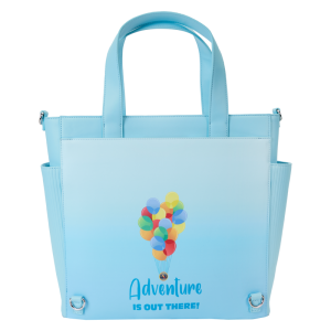 Up 15th Anniversary Balloon House Convertible Backpack & Tote Crossbody Bag