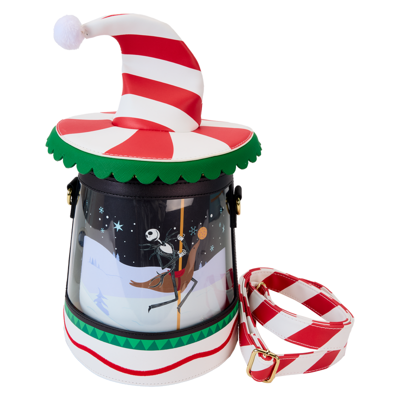 The Nightmare Before Christmas Town Carousel Spinning Figural Crossbody Bag