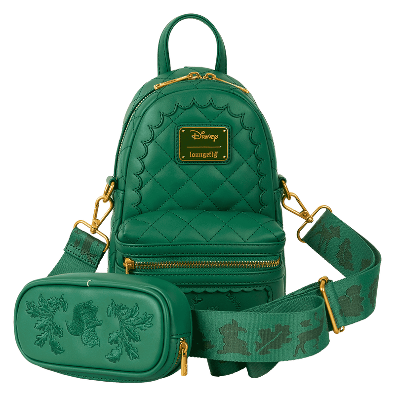 Bambi Quilted Texture Convertible Sling Crossbody Bag with Coin Bag
