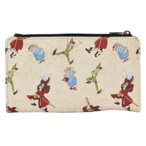 Peter Pan Exclusive Captain Hook Pirate Skull Flap Wallet