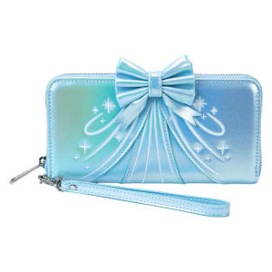 Cinderella Exclusive 75th Anniversary Shiny Series Iridescent Cosplay Wristlet Wallet